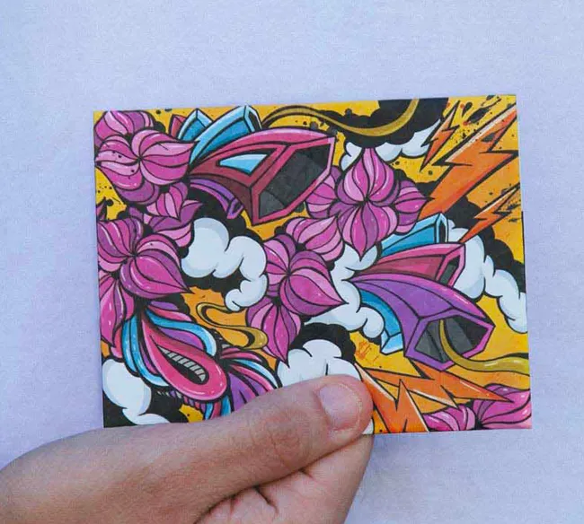 Cartoon Choir Card Wallet
