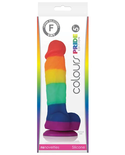 Colours Pride Edition 5" Dong W/suction Cup