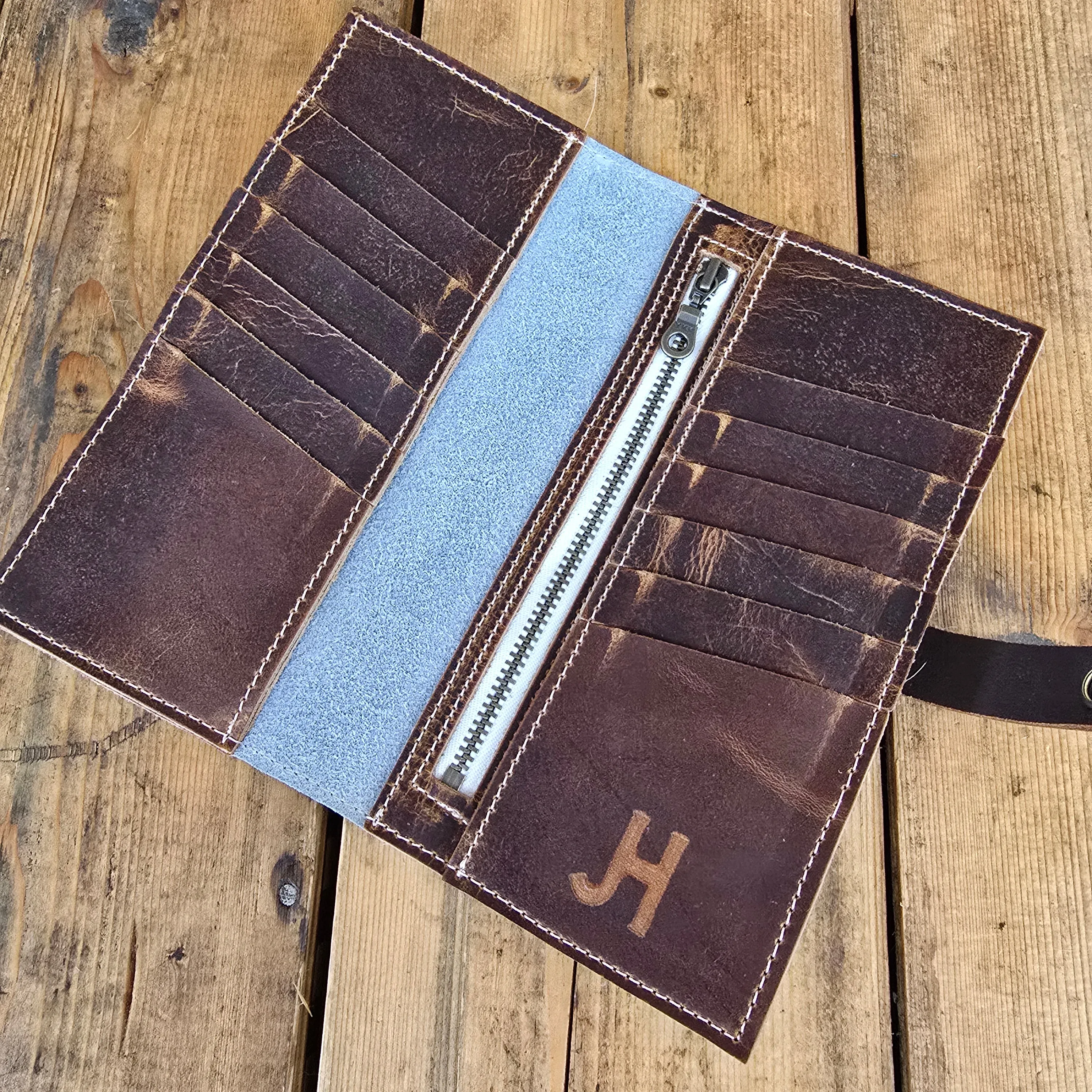 Cowhide Wallet (Caramel)
