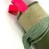 Cubo Mini Bucket Bag Green by Gloriaca