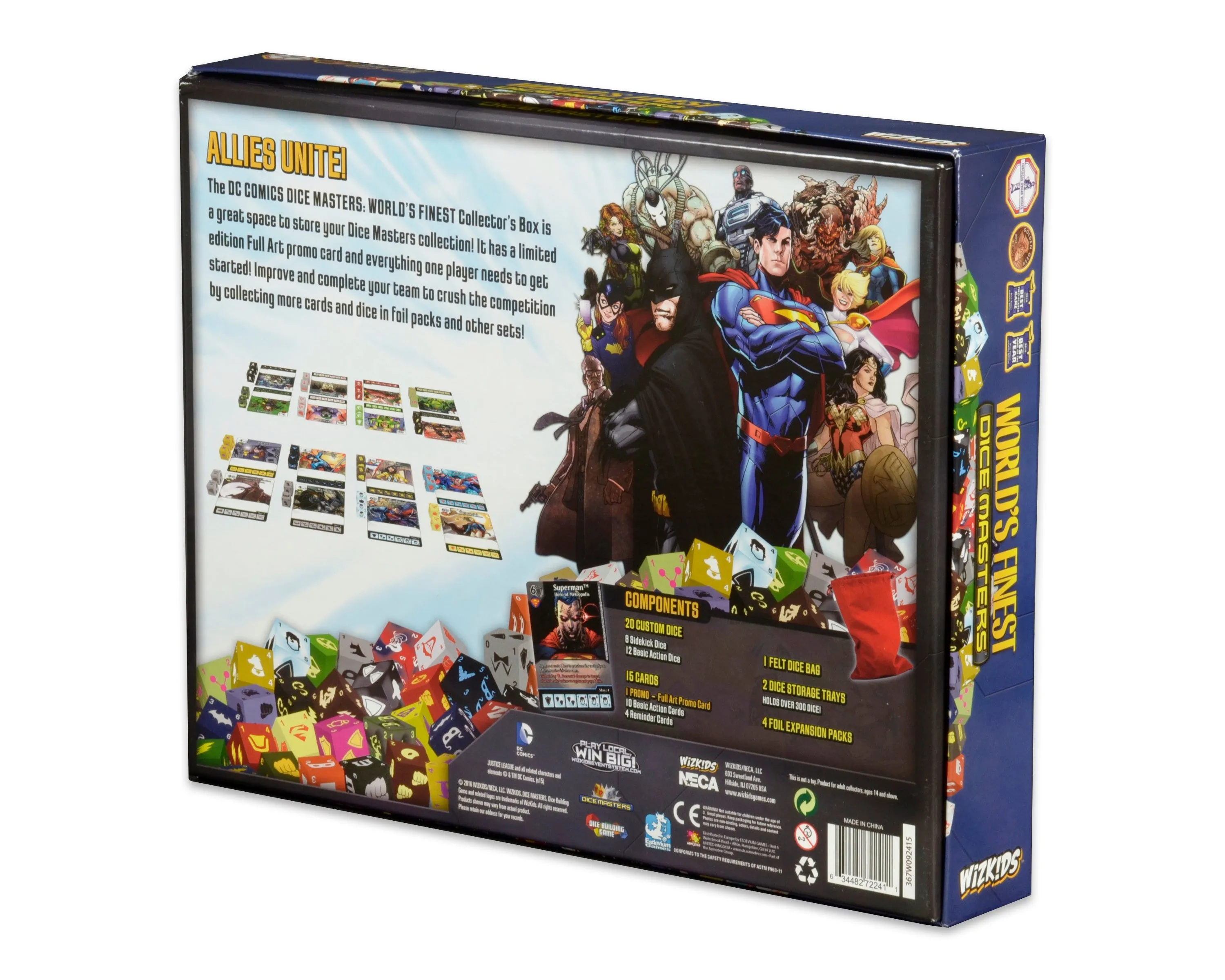 DC Comics Dice Masters: World's Finest Collector's Box
