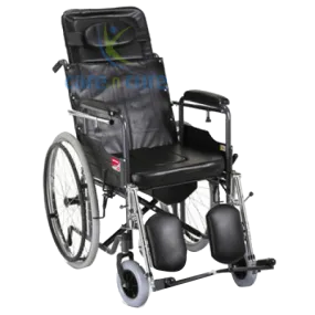 Escort Commode Wheel Chair H008B - Yuwell