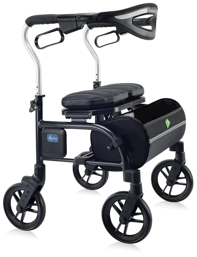 Evolution Trillium Rollator, Carbon Black, Regular