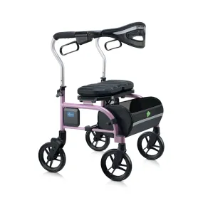 Evolution Trillium Rollator, Pink, Regular