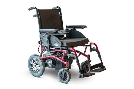 EWheels Heavy Duty Folding Power Wheelchair