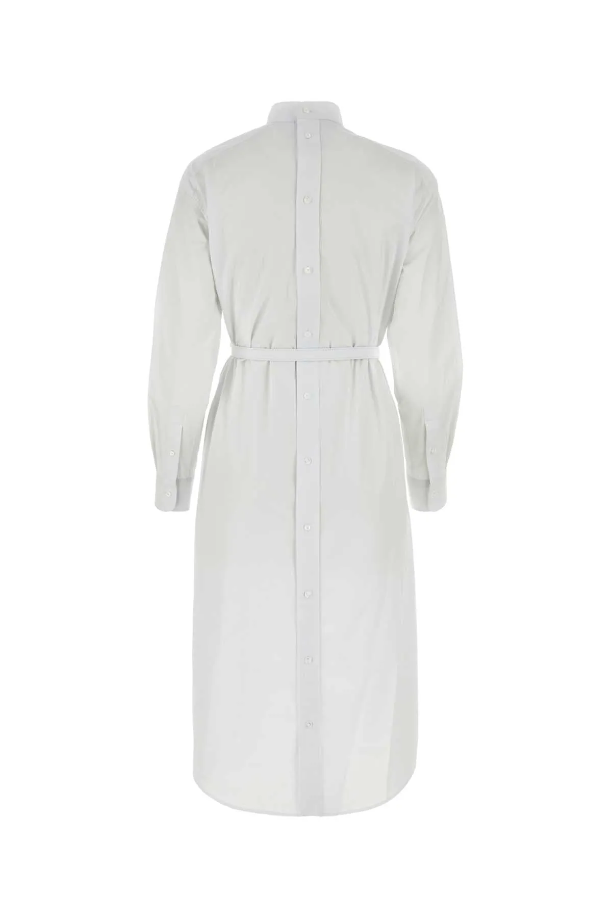 FENDI Elegant Poplin Mini Shirt Dress