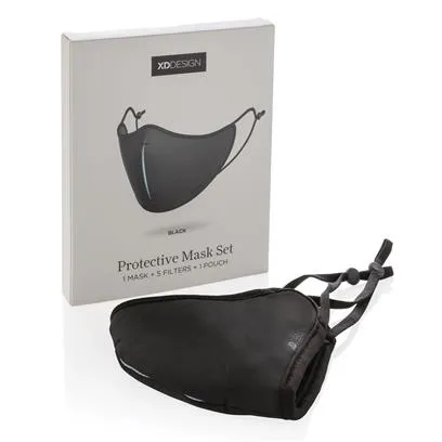 HWXD 171 / 72/ 73  XD Design Protective Mask Set with filter and pouch