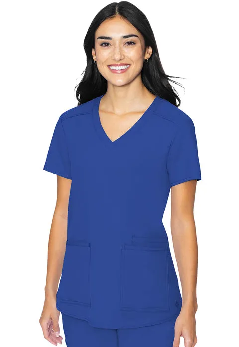Insight by Med Couture Women's 3 Pocket Scrub Top MC2411