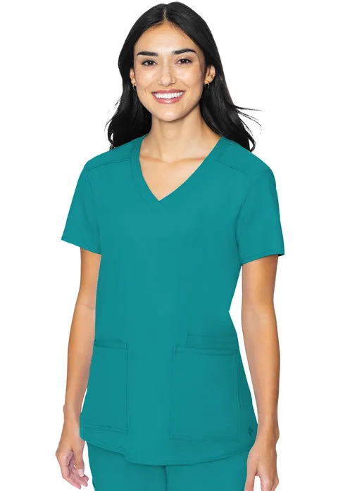Insight by Med Couture Women's 3 Pocket Scrub Top MC2411