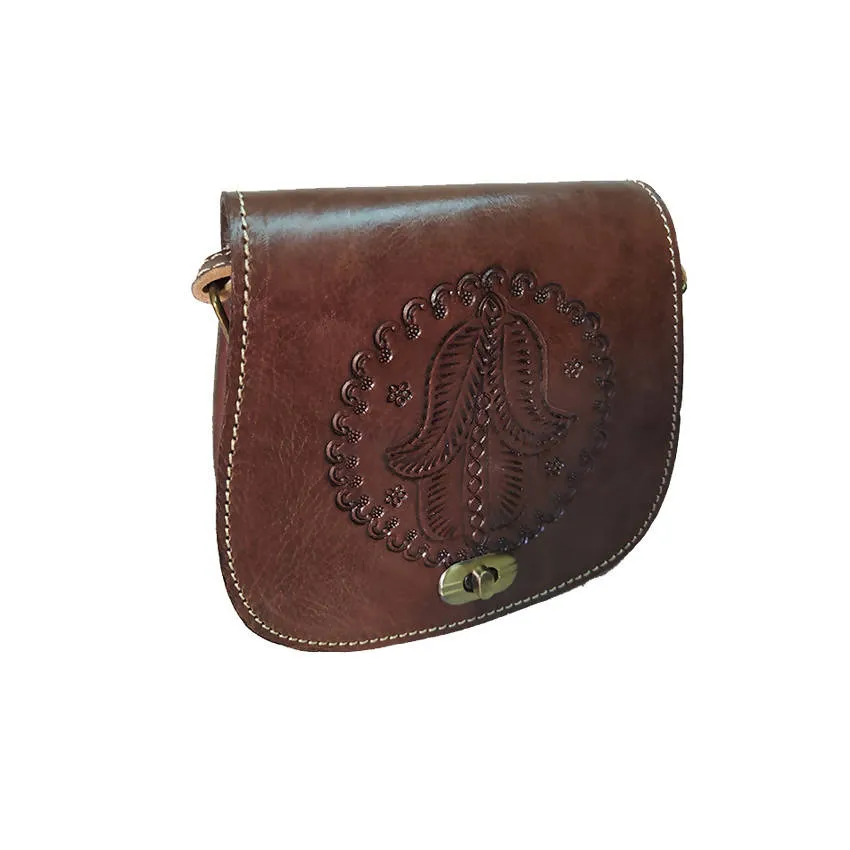 Leather Crossbody Bag - 5 colors available