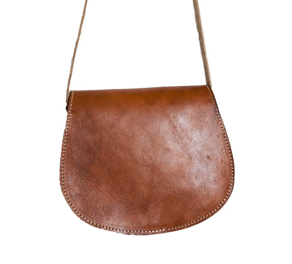 Leather Crossbody Bag - 5 colors available