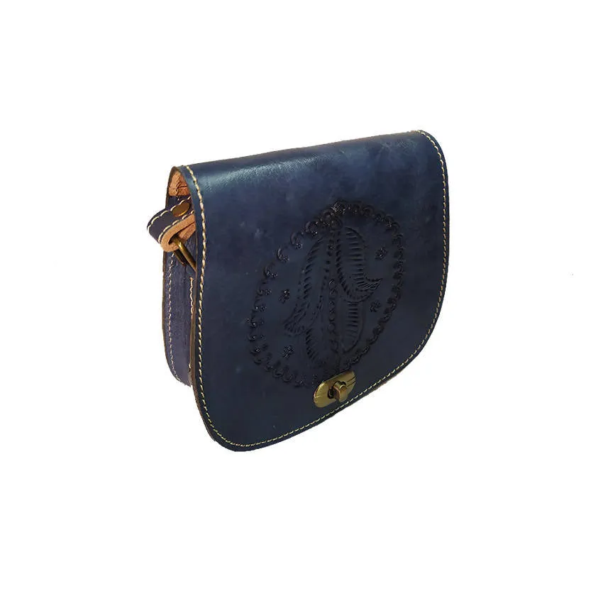 Leather Crossbody Bag - 5 colors available