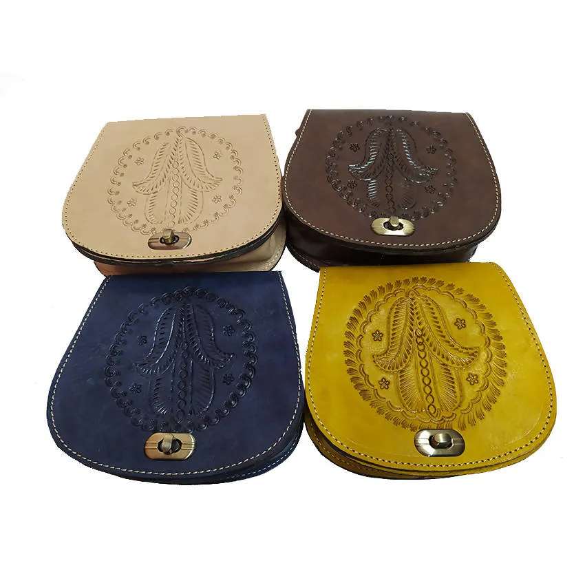 Leather Crossbody Bag - 5 colors available