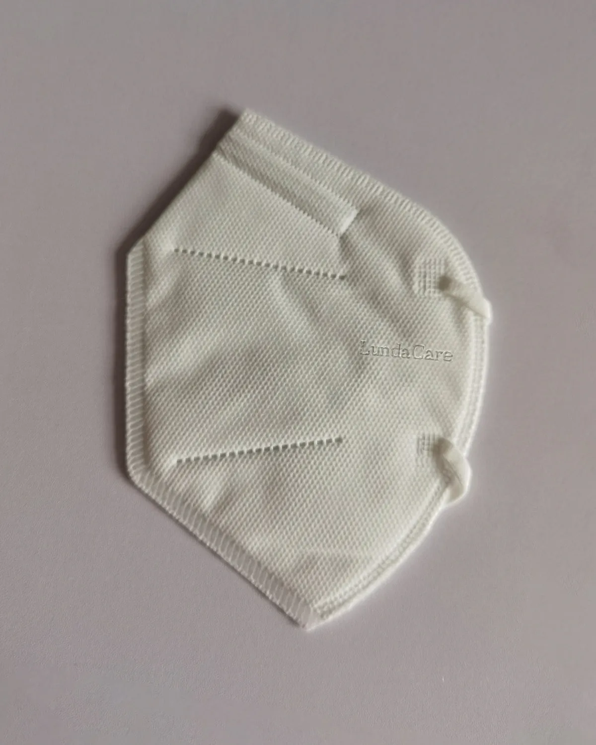 LundaCare Breathable Safety Masks Against, Dispoasable Respirator Protection Mask for Men and Women White