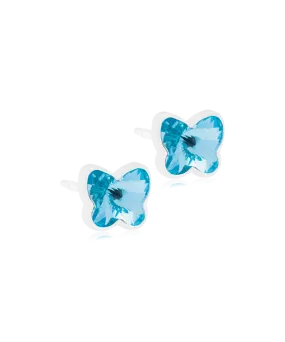 Medical Plastic - Butterfly 5mm Earring Skin Friendly Earrings Ireland