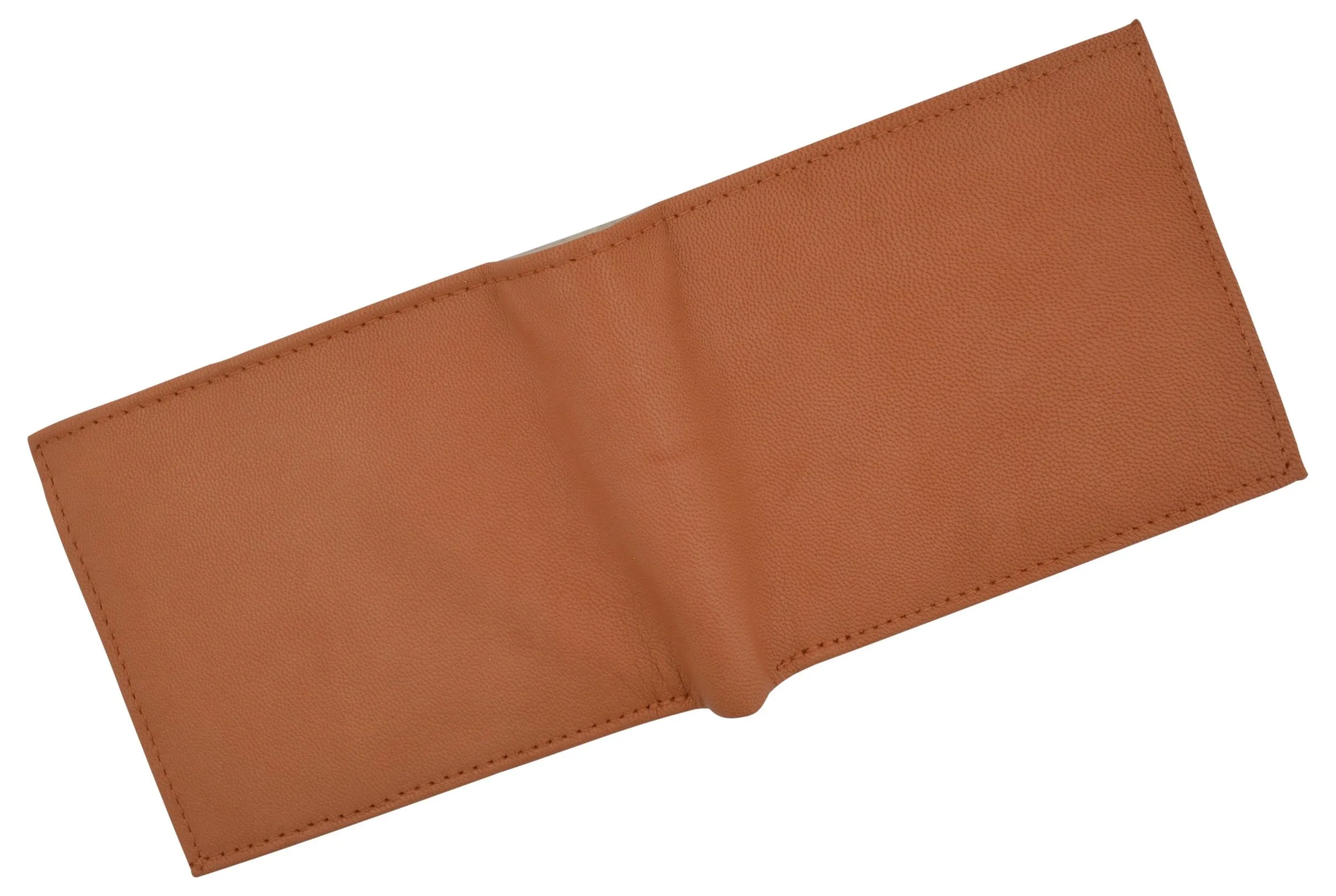 Men's Leather RFID Blocking Double Flap Up ID Windows Bifold Card Holder Wallet / RFID590GT