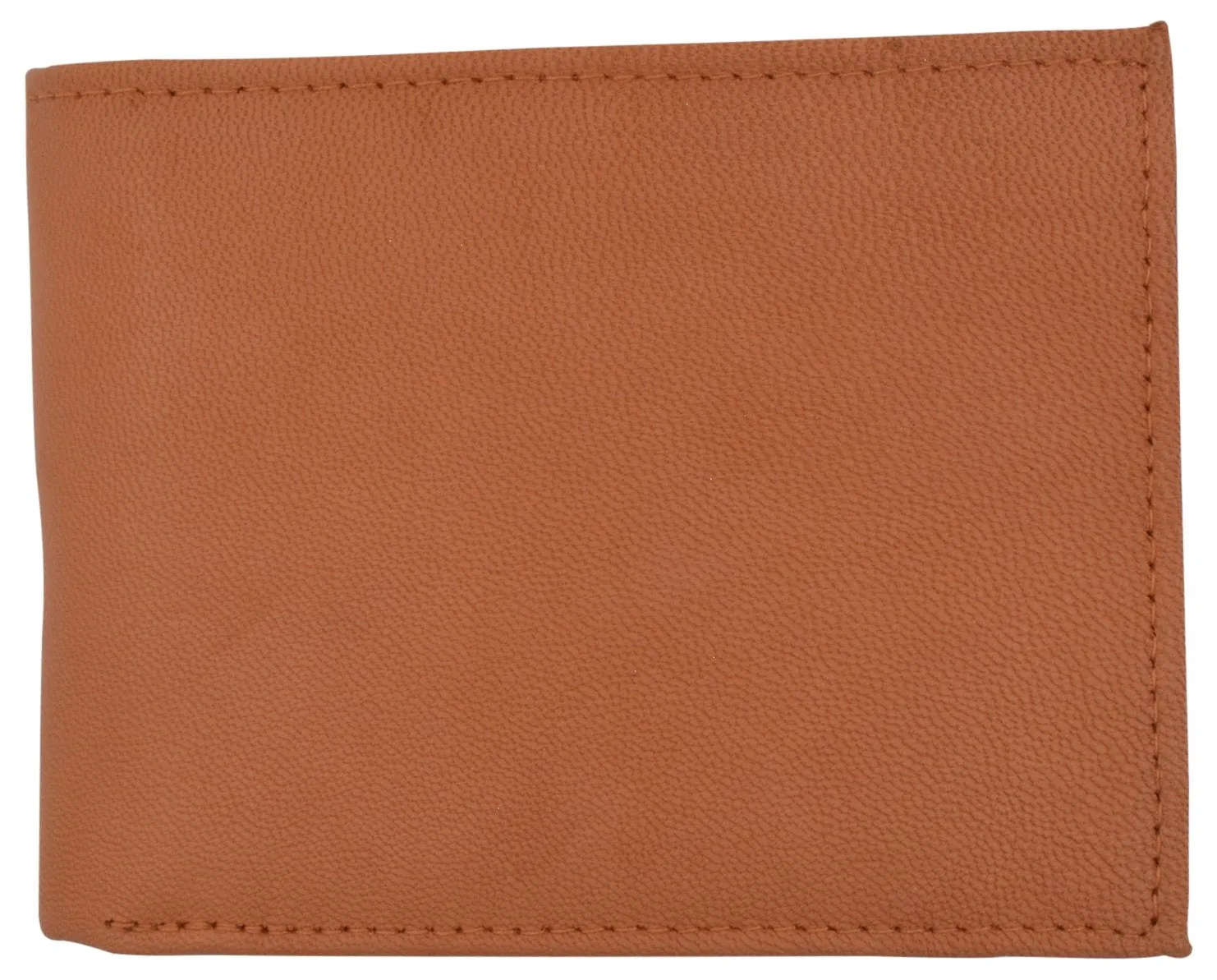 Men's Leather RFID Blocking Double Flap Up ID Windows Bifold Card Holder Wallet / RFID590GT