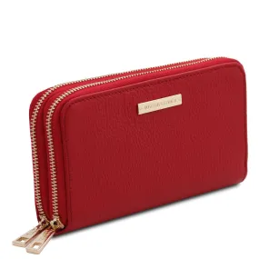 Mira - Double zip around leather wallet | TL142331