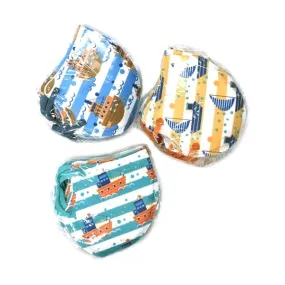 Missaa Kids KN95 Foldable Protective Face Mask - Nautical (30 Pack) Executive Standard GB2626-2019