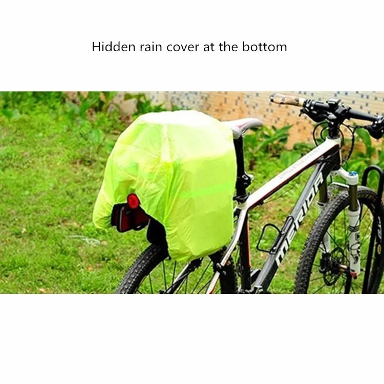 Mountain Bike Rear Shelf Bag Riding Bag Long And Short Distance Waterproof Pack(Red)