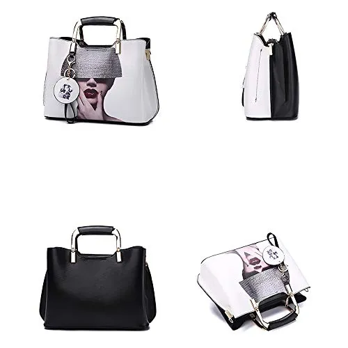 Nevenka Purses and Handbags for Women Top Handle Satchel Shoulder Bags Ladies Leather Totes (8)