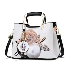 Nevenka Purses and Handbags for Women Top Handle Satchel Shoulder Bags Ladies Leather Totes (8)