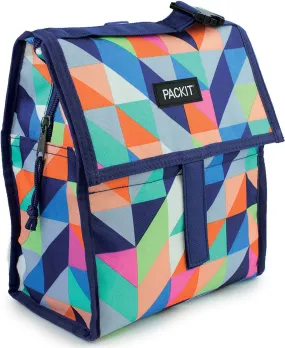 PackIt Freezable Lunch Bag with Zippered Closure, Paradise Breeze, 72 Ounces