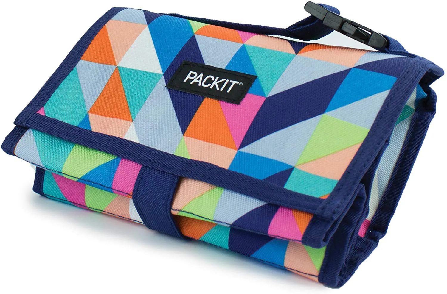PackIt Freezable Lunch Bag with Zippered Closure, Paradise Breeze, 72 Ounces