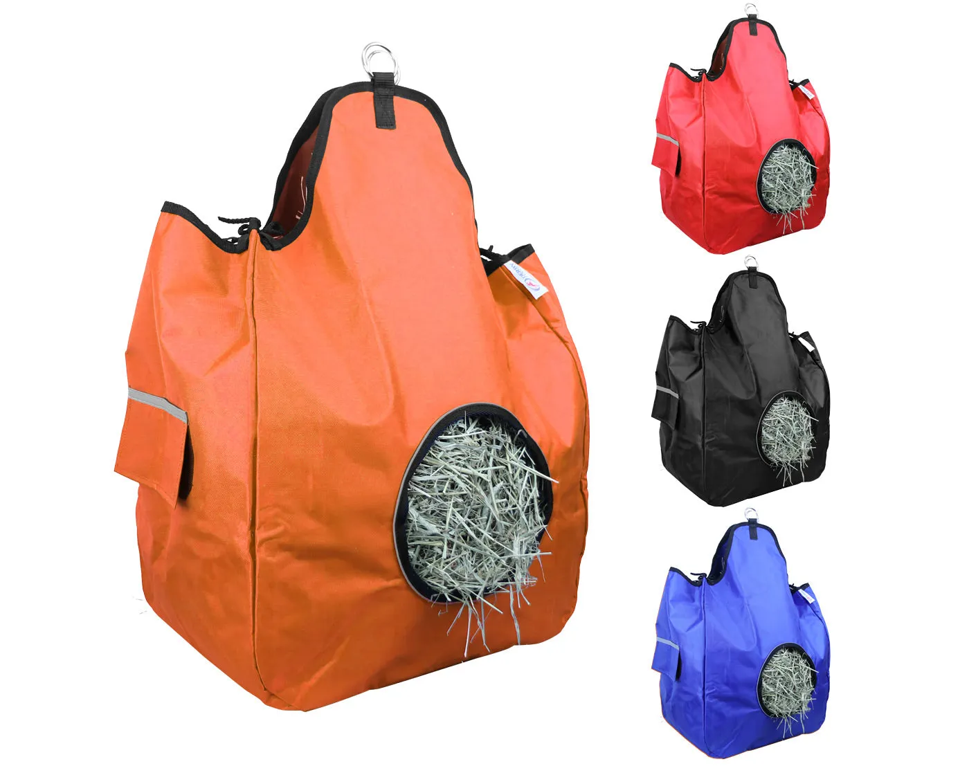 Paris Tack 1200D Horse Hay Bag with Mesh Ventilation Flaps and 6 Month Warranty