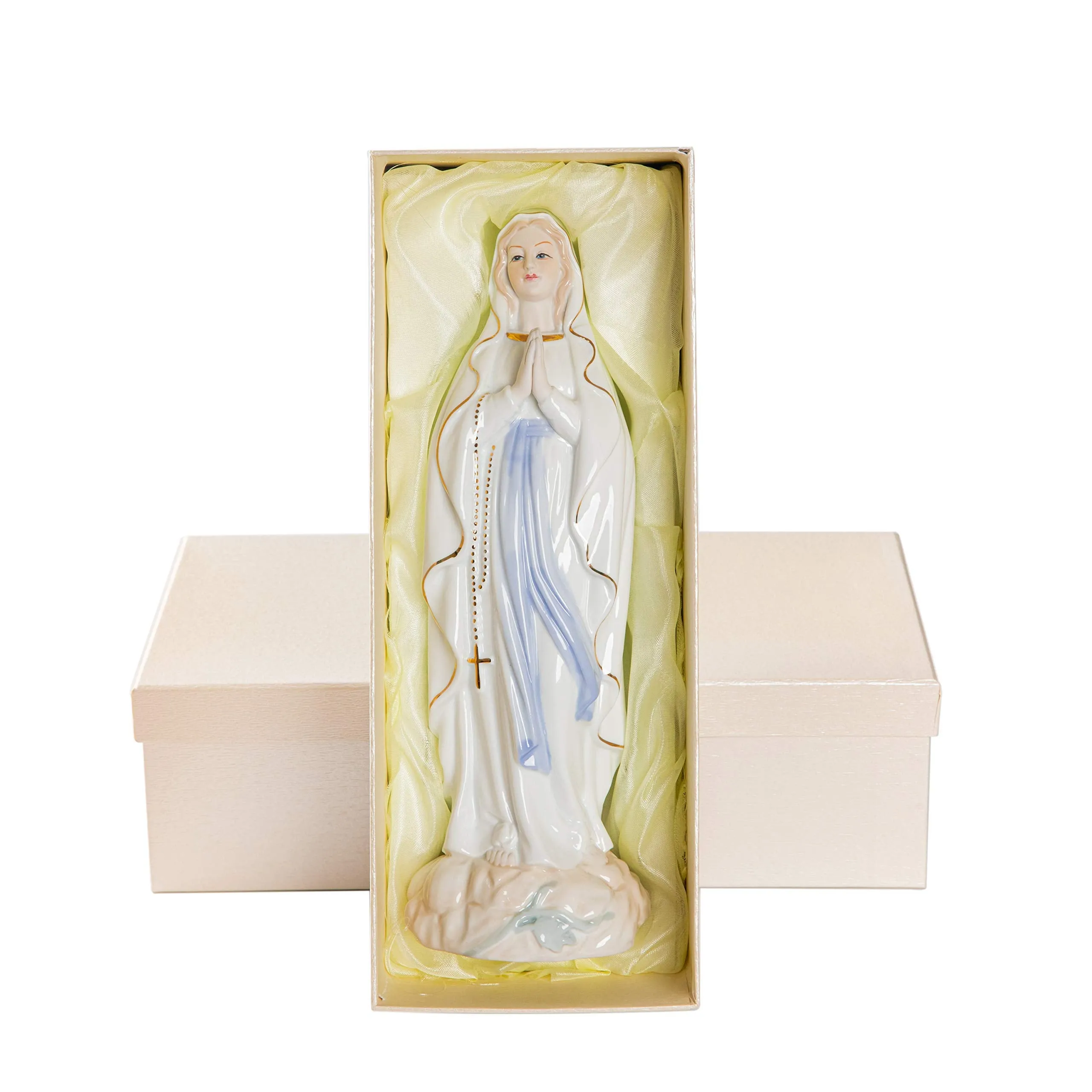 PAUL MAIER Virgin Mary, Mother Mary Statue Deramic Statue, is a Perfect for Parents and Friends Who Love Religious Inspiration (11.83.9)