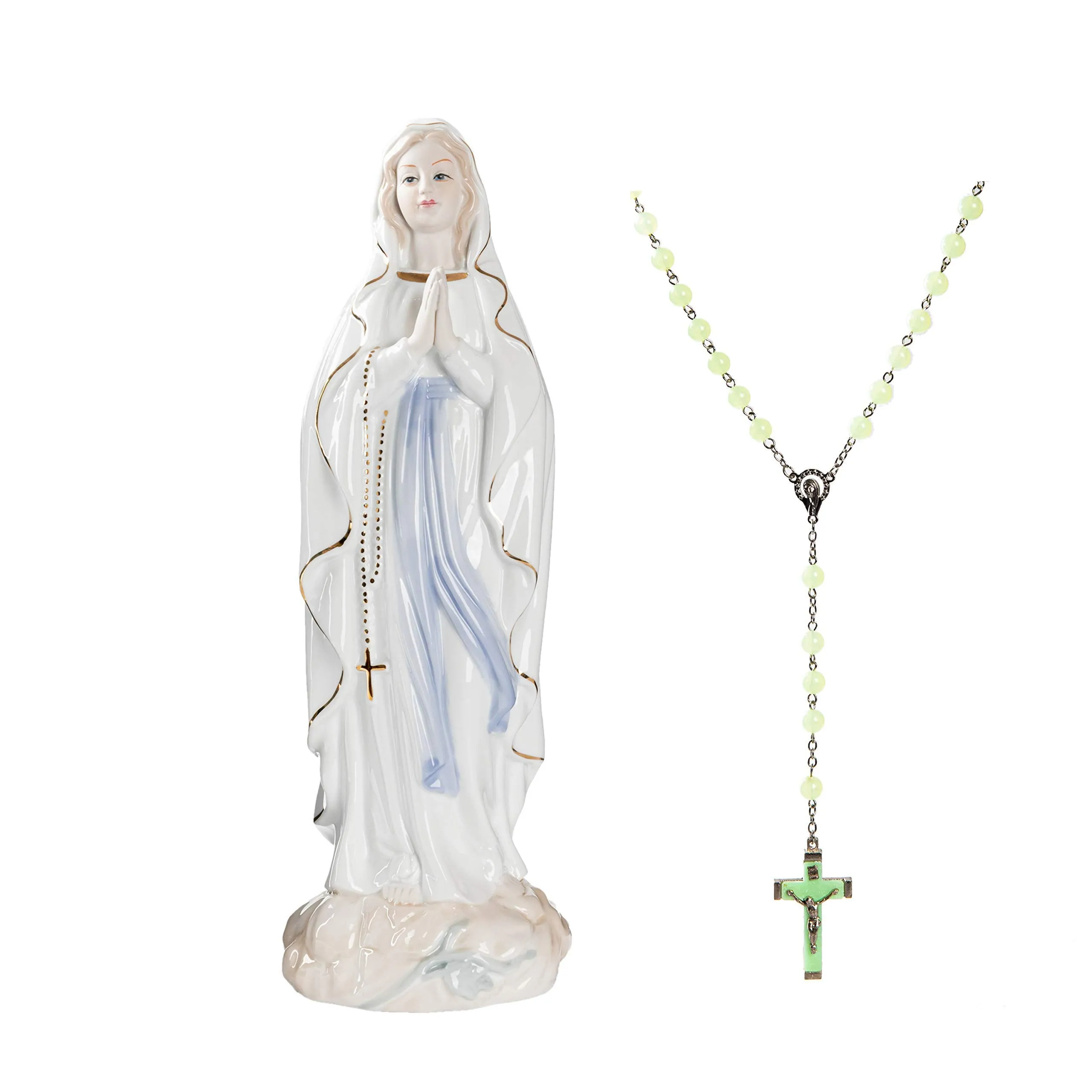 PAUL MAIER Virgin Mary, Mother Mary Statue Deramic Statue, is a Perfect for Parents and Friends Who Love Religious Inspiration (11.83.9)