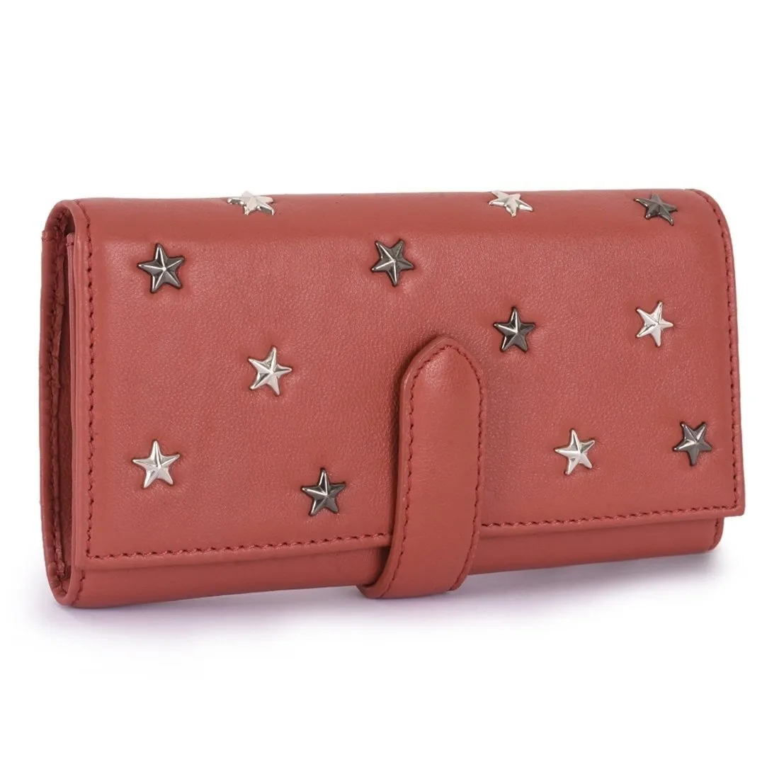 Pink Leather Wallet