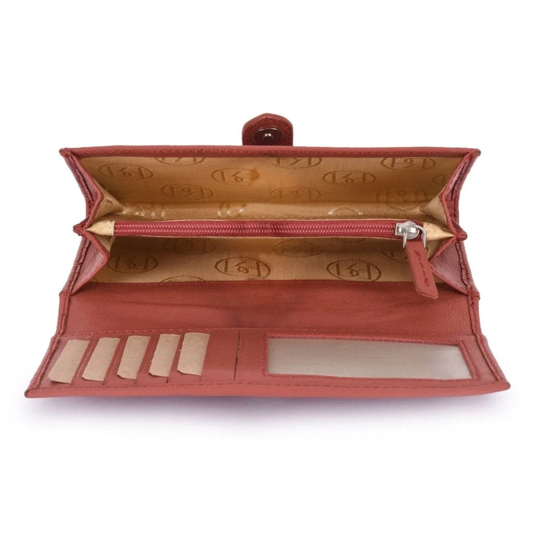 Pink Leather Wallet