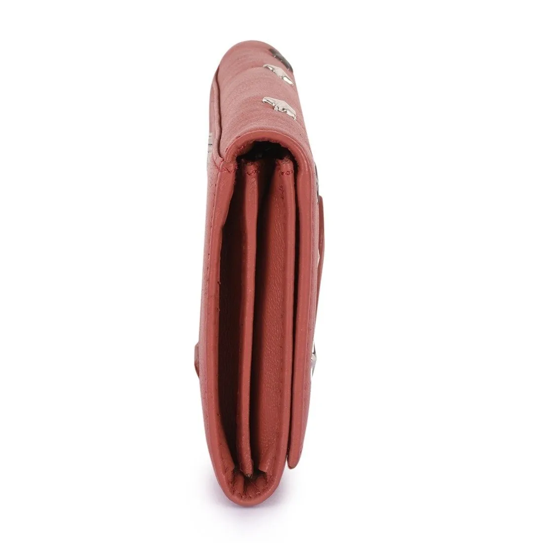 Pink Leather Wallet