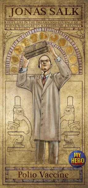 "Jonas Salk" - by Saint George