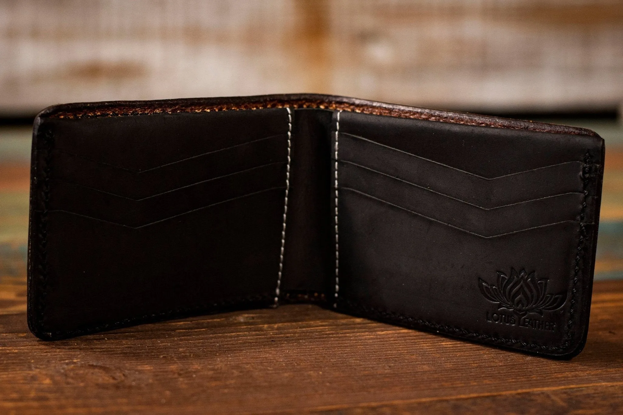 Steal Your Face - GD Patchwork - Tooled Leather Wallet