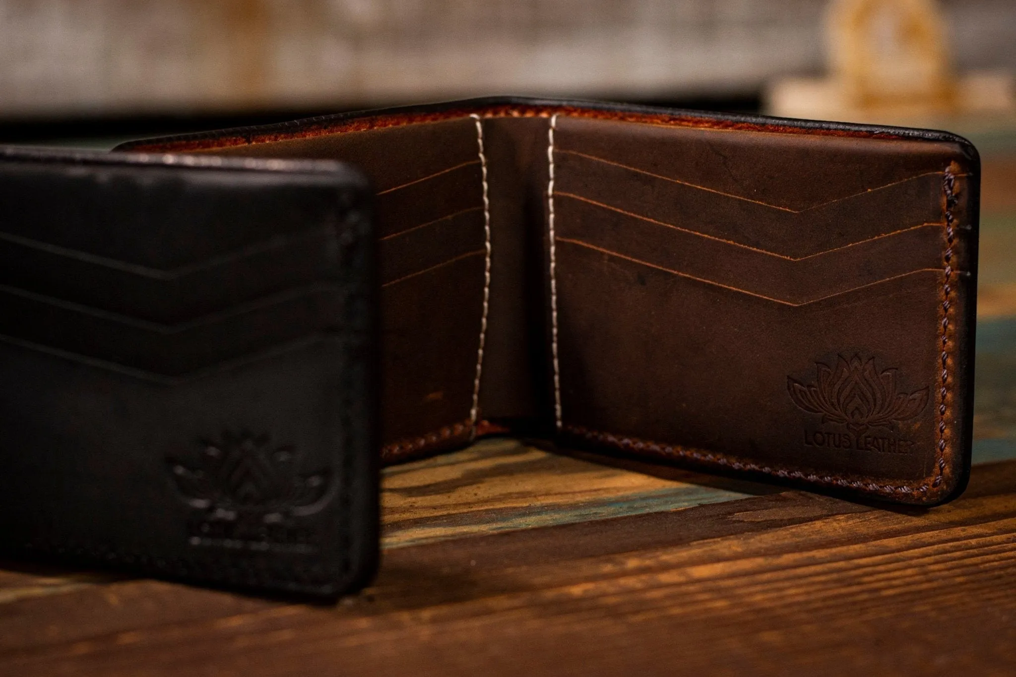 Steal Your Face - GD Patchwork - Tooled Leather Wallet