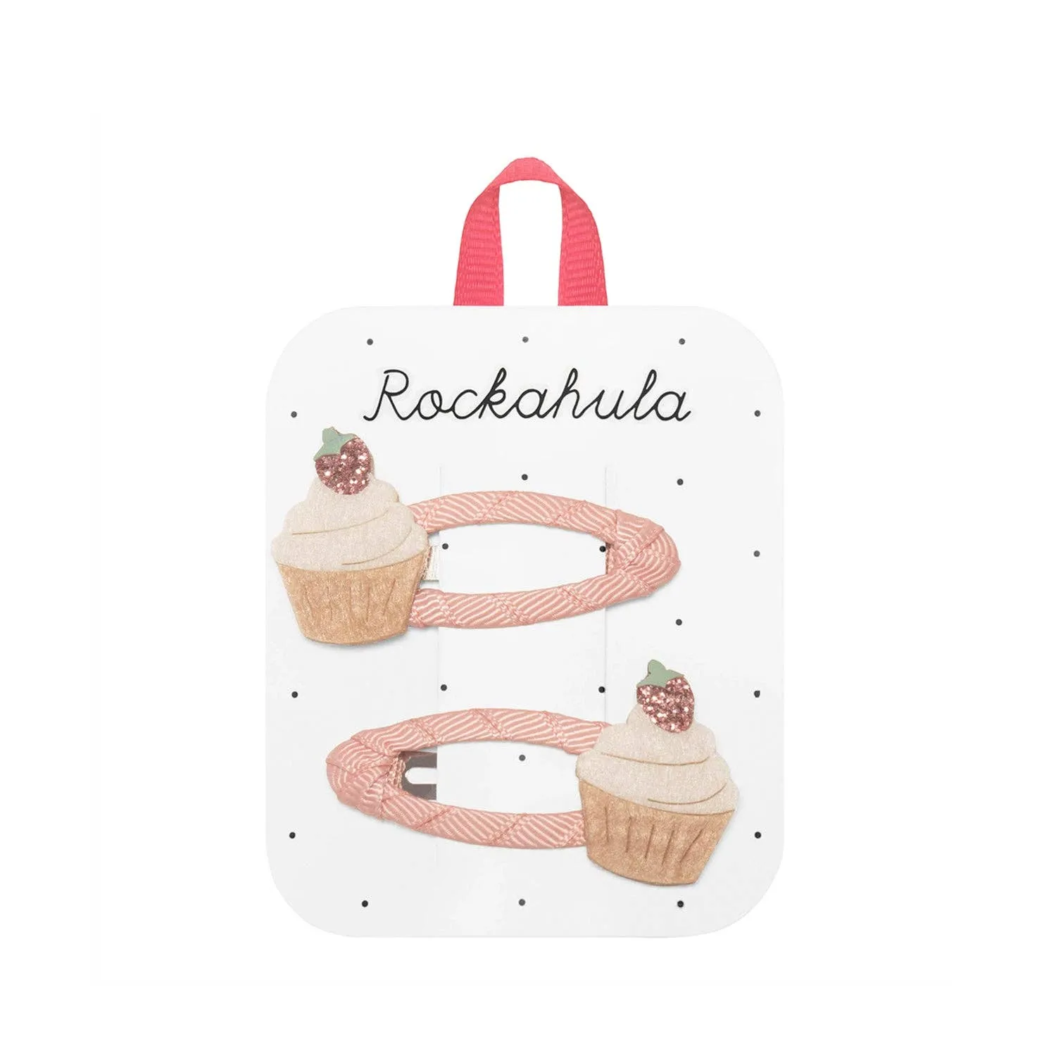 Strawberry Shortcake Hair Clips