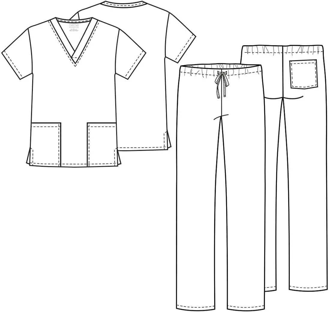 WW Originals  Unisex Top and Pant Set WW530C - Core Colours